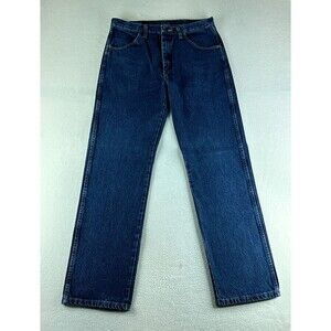 Rustler Mens Jeans Blue Tag Size 34x34 Straight Regular Denim 100% Cotton